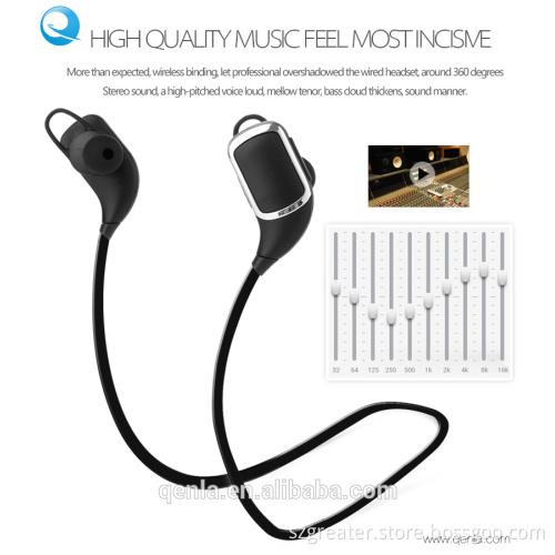 Qenla Q8 Stereo bluetooth headset,2016 fashional bluetooth headset,wireless bluetooth earphone&headphones